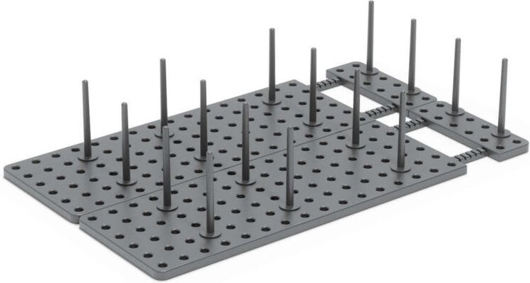 Shining House - Küchenschrank-Organizer, Regale und Schubladen, verstellbares Aufbewahrungssystem für Lebensmittelbehält...