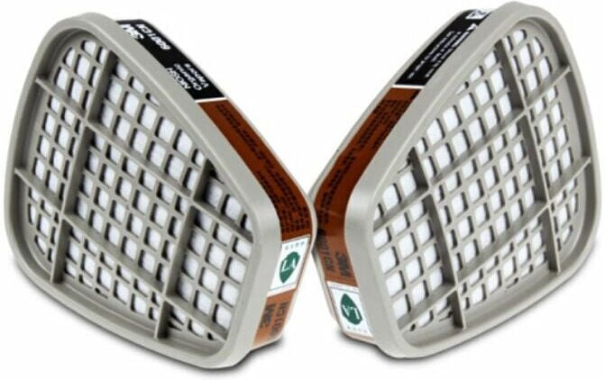 Thumbnail - 3M Filter 6001CN A2 Kartusche für Atemschutzmasken der Serie 6000 – 2 Kartuschen (1 Paar)