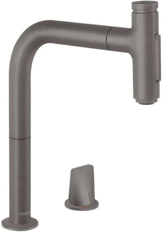 Metris Select M71 2-Loch Einhebel-Küchenmischer 200, - Hansgrohe