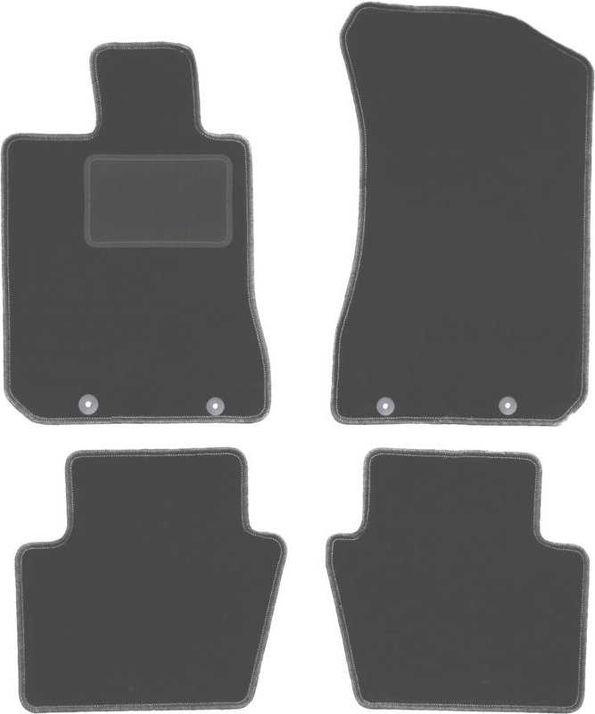 Graphit-Fußmatten für: Honda Legend IV Limousine (2004-2012)