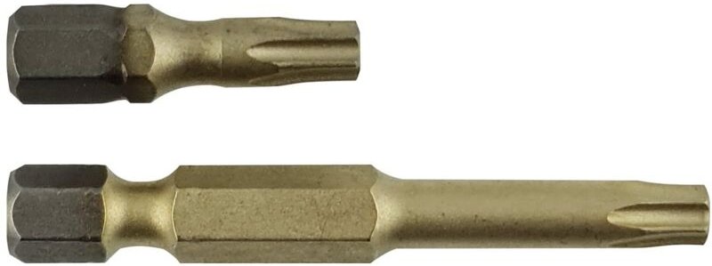 1/4' star Bit, l 50mm TX25 ZrN, 10er Pack - Projahn