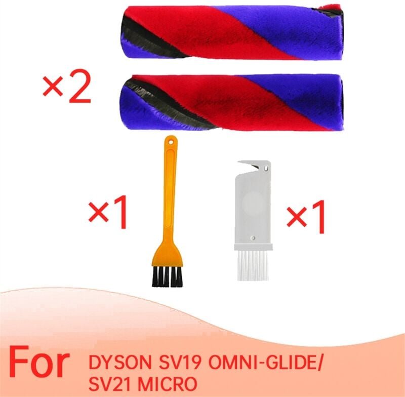Thumbnail - 2 stücke Wichtigsten Pinsel Ersetzen für SV19 OMNI-GLIDE/SV21 micro Staubsauger