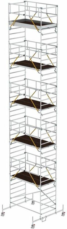 MUNK Rollgerüst SG mit Doppelplattform 1,35x2,45m Plattform 13,62m AH