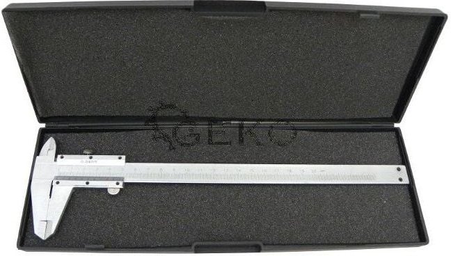 Geko G01478 Vernier - Scheibenwischer (200 mm, 0,02 mm), Farbe schwarz