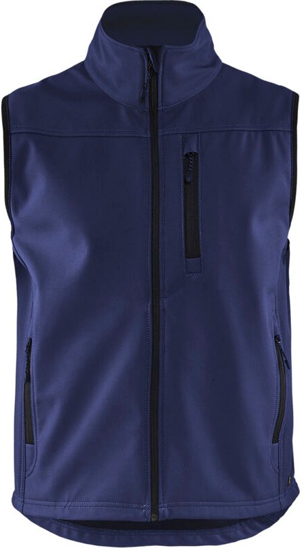 Arbeitsschutzweste aus Softshell ohne Ärmel 8170 Marine L