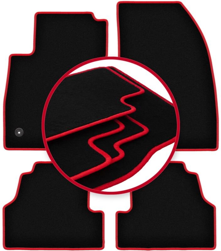 CARLUX-RED Auto-Fußmatten für: Chevrolet Trax Crossover (2013-)