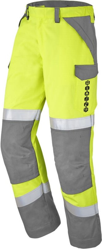 Hosen Bayo Neon-Gelb/stahl-Grau L - Fr(48-50)