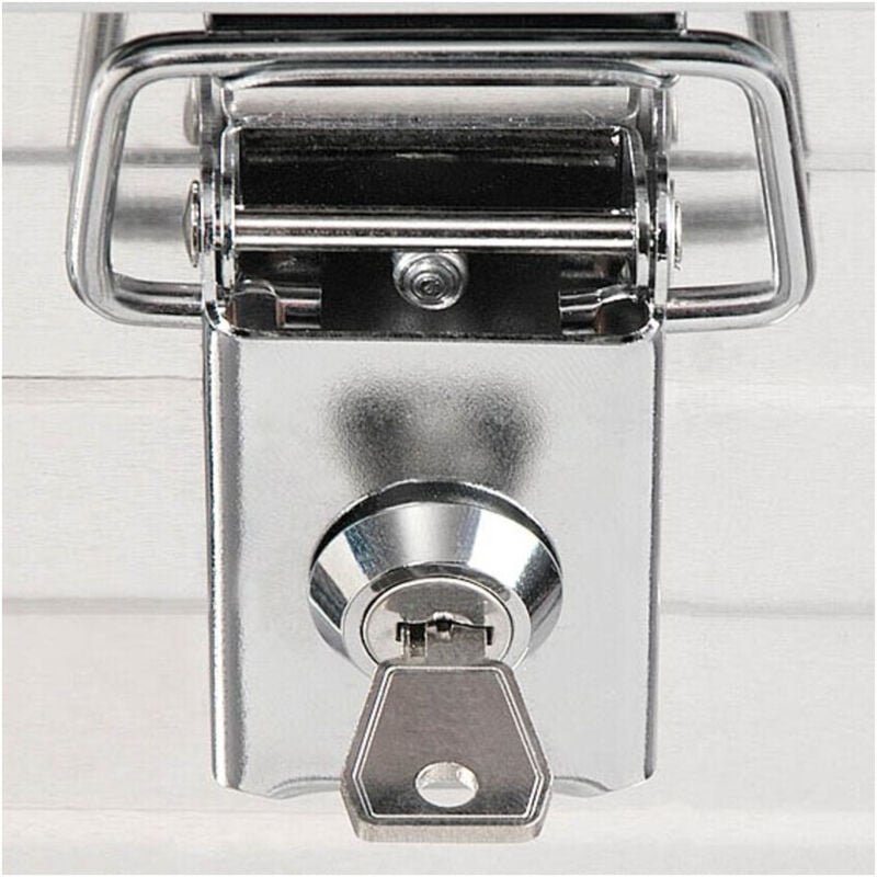 Stier - Zylinderschloss-Set, für alle Aluboxen, Transportbox, Schloss-Set, 2 gleichschließende Schlösser, 2 Schlüssel