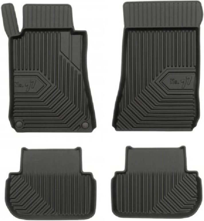 Gummimatten Mercedes Clk C209 2002-2009 Kofferraum 77