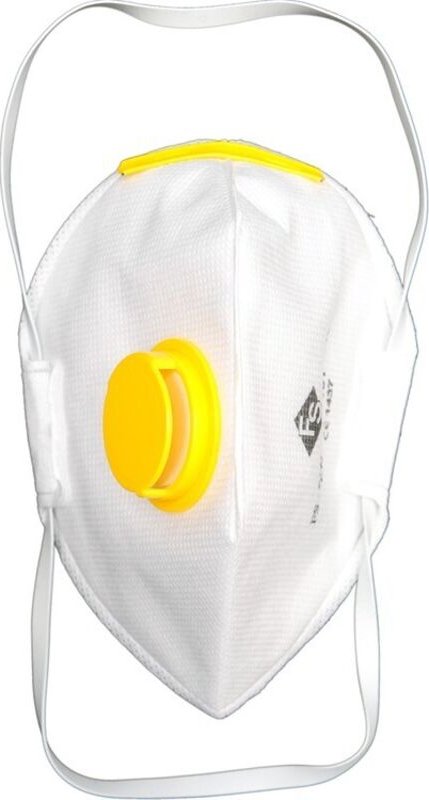 Einweg-Filterhalbmasken mit Ventil FFP1/PZ, 3 Stk. YT-7488 YATO