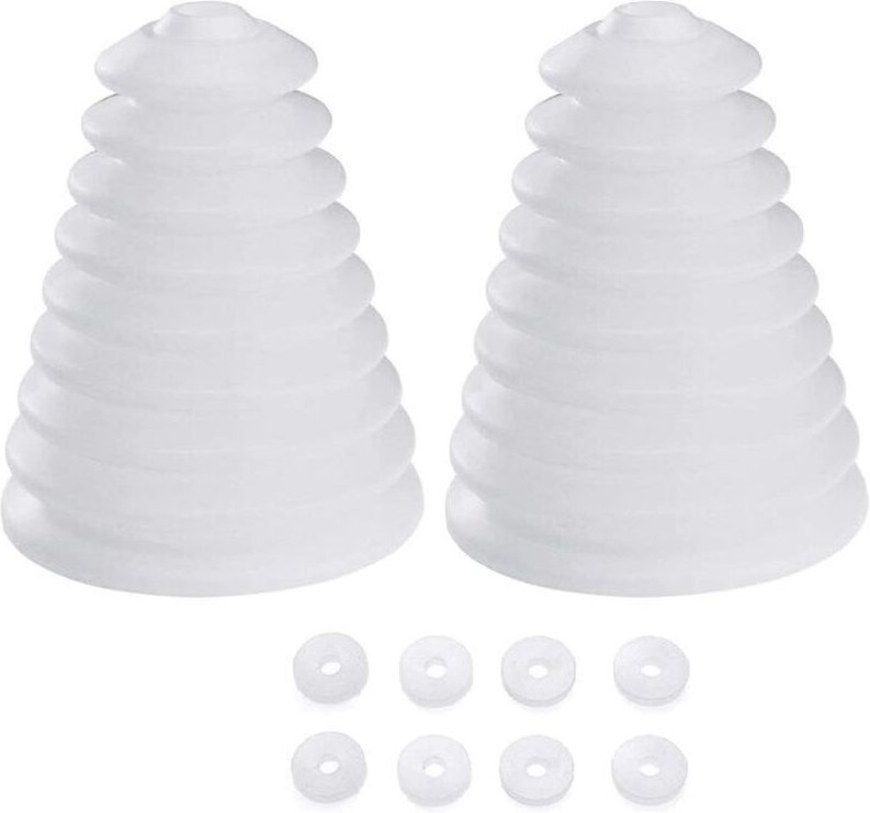 Staubschutz für Elektrowerkzeuge, 2 Stück, Bohrstaub-Kollektor, Gummi-Staubschutz, Bohrstaub-Kollektor, Zubehör für stau...