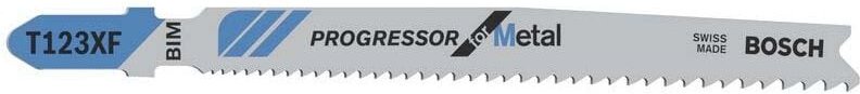 Stichsägeblatt t 123 xf Progressor für Metall Bosch 2608638472