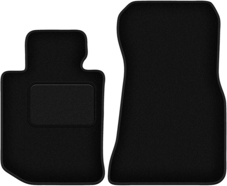 Vordere Matten schwarz für: BMW 4 G23 Cabrio (2021-2022)