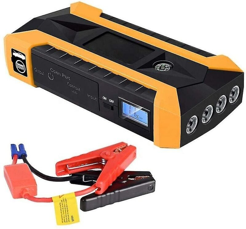 Woosien - Neueste Tragbare Auto Starthilfe 89800mah 4 usb Batterie Starthilfe Auto Starthilfe Power Bank