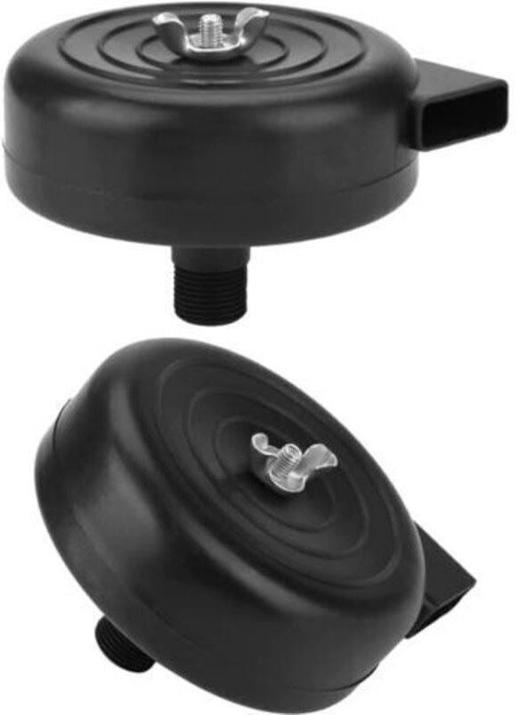 Luftkompressor-Ansaugfilter, 16 mm (3/8 pt), Schalldämpfer mit Außengewinde (2er-Pack, 16 mm) Mumu