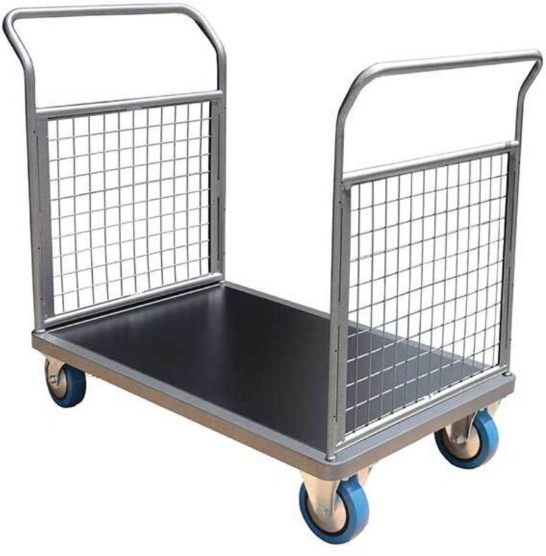 Gitterwagen 2-seitig - Platte 1200x800mm - Tragfähigkeit 500kg - CHG2T3