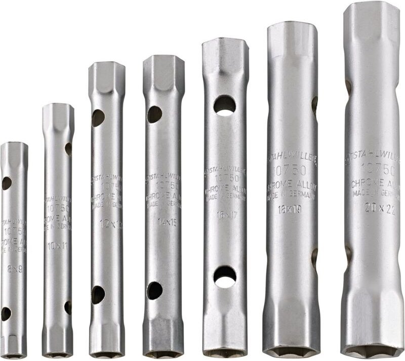 Stahlwille 10750/11 Doppelsteckschlüssel-Satz 11tl teckschluessel