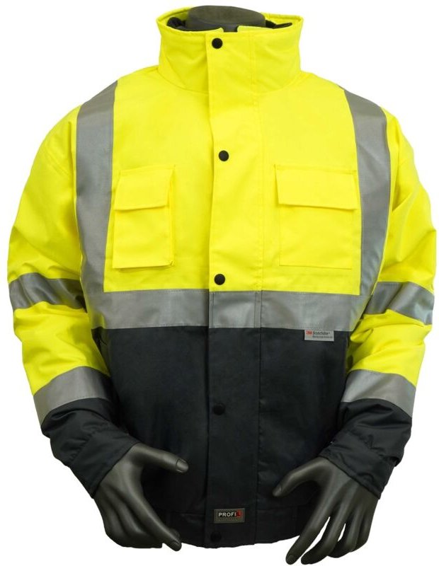 PROFIL Warn-/Wetterschutzjacke Comfort Gr. 3XL gelb