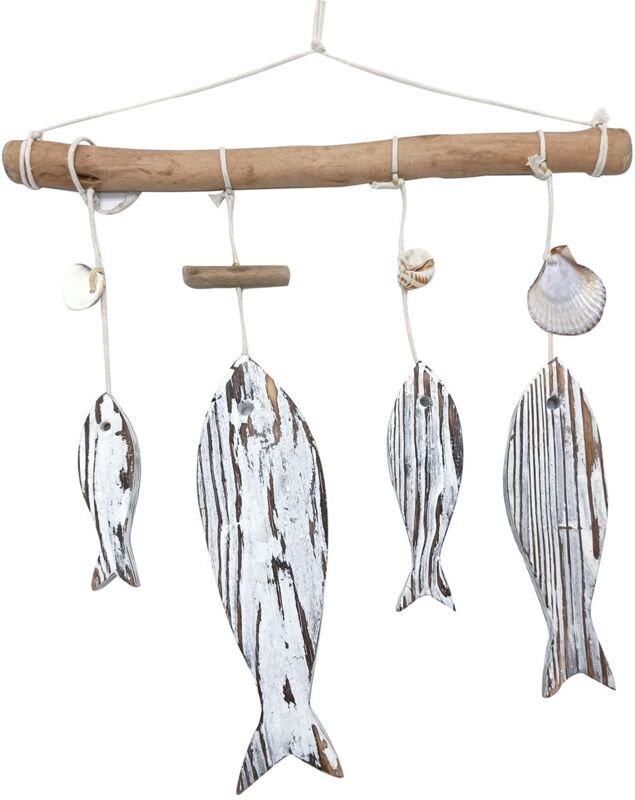 Signes Grimalt - Marine Figur Wall Adorno Segelanhänger graue Holzplatten 7x38x40cm 25955