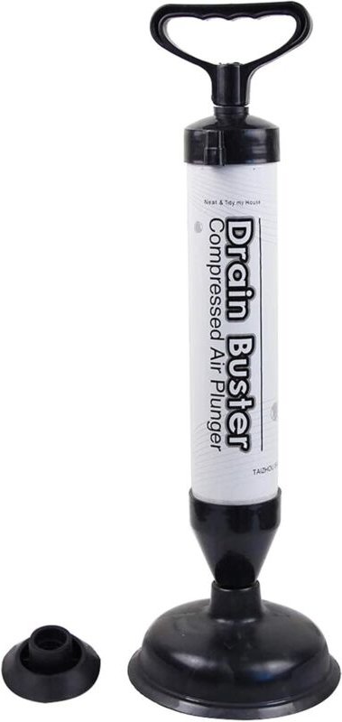 Leistungsstarker Abflussreiniger mit Saugnapf für Waschbecken und Toilette, praktisch zum Reinigen von Rohren in Bad und...