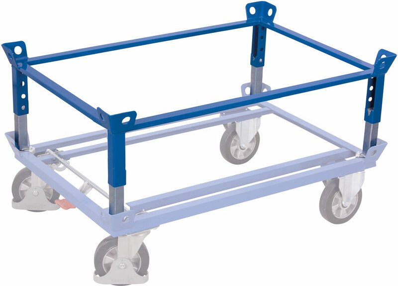 VARIOfit Aufsatzrahmen für Palettenfahrgestelle 1210x1010mm Ladefläche