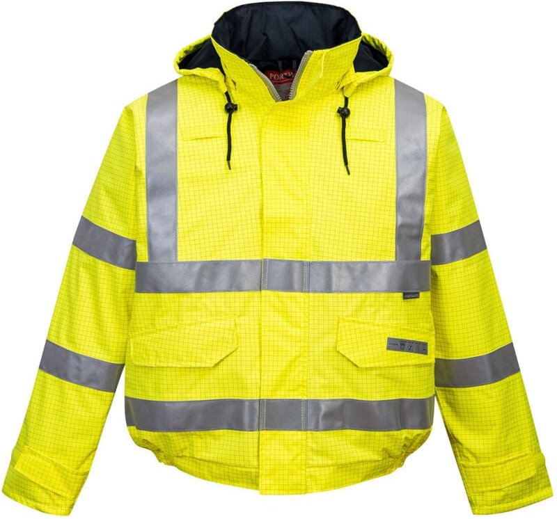 Pilotjacke HV Pluie Bizflame Gelb M