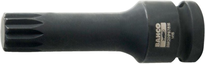 1/2 xzn Kraft-Steckschlüssel, M16, Länge 78 mm - Bahco