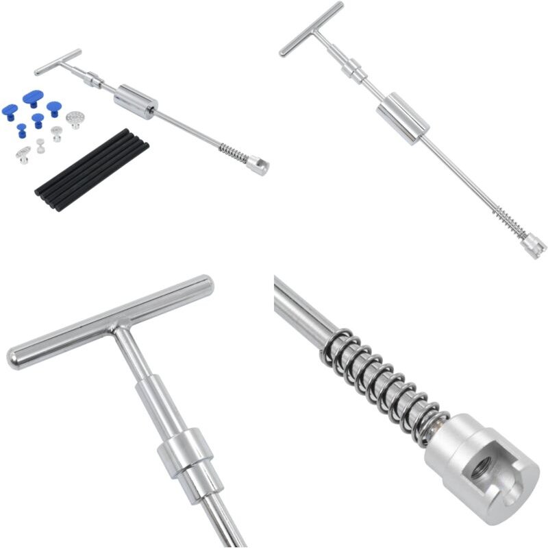 15-tlg. Ausbeulwerkzeug Set - Ausbeuler Werkzeug - Dellenreparatur - Autolack Reparatur - Lackschutz - Kratzerentferner ...