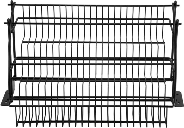 Metall 3-Tier Nach Unten Ziehen GewüRz Regal Einfache Reichweite Einziehbar GroßE KapazitäTs KüChe Lager Organizer für G...