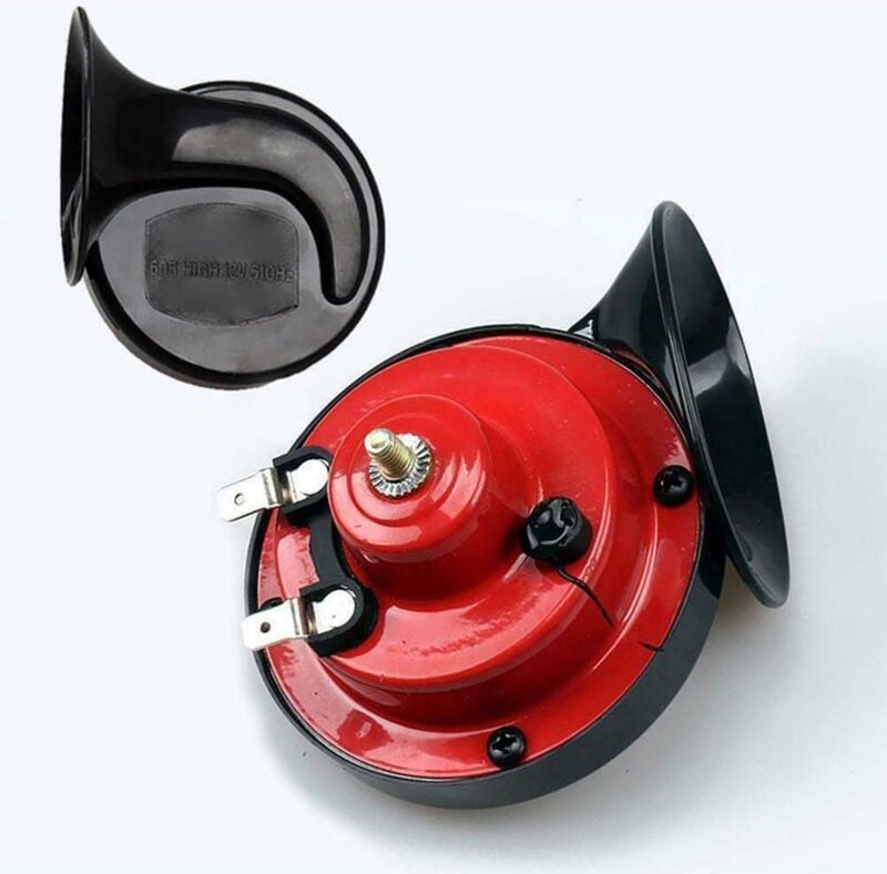 12-V-Motorradhupe, Schneckenhupe, superlaute Zughupe, wasserdichte Autozughupe, universelle Autohupe, 12-V-Universal-lau...