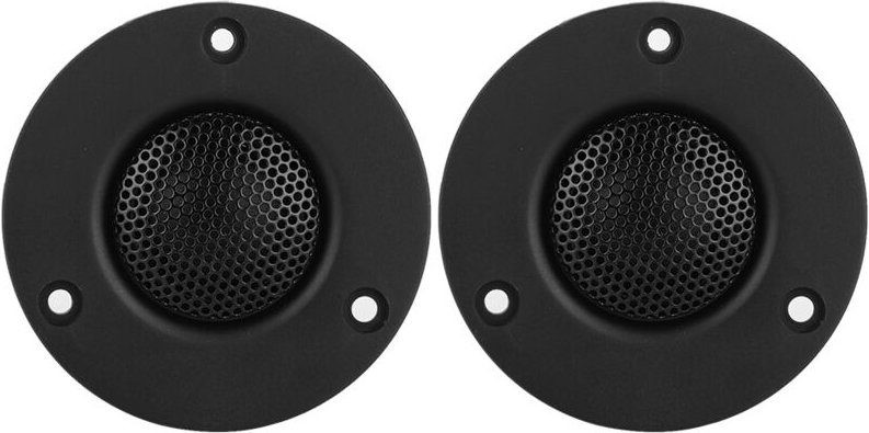 Zoternen - Hochtöner-Lautsprecher, Schwarz, hochempfindlich, feuchtigkeitsbeständig, leistungsstarker Audio-Lautsprecher...