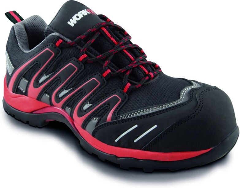 Esd Workfit Trail Roter Sicherheitsschuh Nr. 41