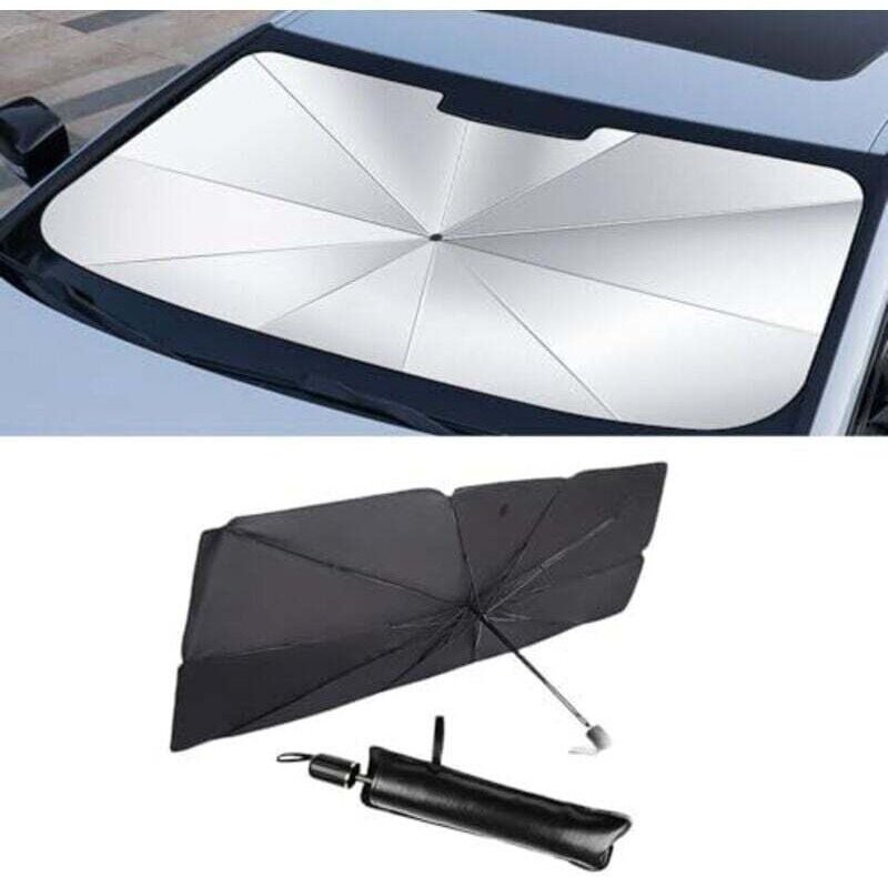 Thumbnail - BFJXZA Auto-Windschutzscheiben-Sonnenschutz, für Citroen C1 C2 C3 C4 C5 C5X C6 C8 DS3 DS4 DS5, faltbar, UV-Isolierung, F...