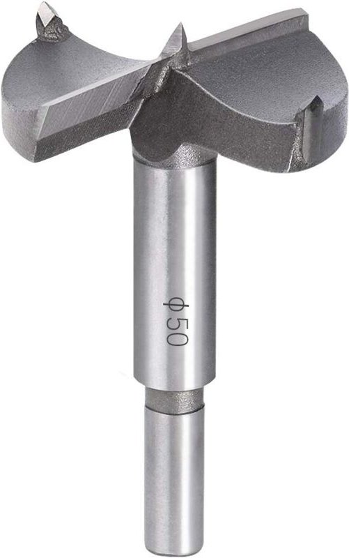 Ersandy - Holzbohrer, 50 mm Hartmetall-Holzsenker, Installation von kugelförmigen Holztüren, Schubladen, Sperrholz, hilf...