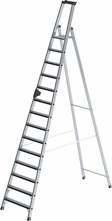 MUNK Stehleiter mit relax-step 14 Stufen
