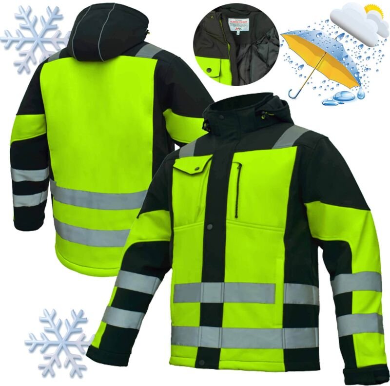 Thumbnail - Classic-Vis WIN YELLOW Softshell XL