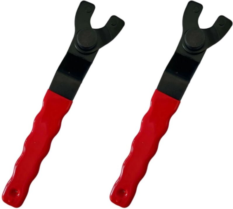 Trade Shop - Trade-Shop Stirnlochschlüssel Zweilochschlüssel Schraubenschlüssel für viele Flex Winkelschleifer / verstel...