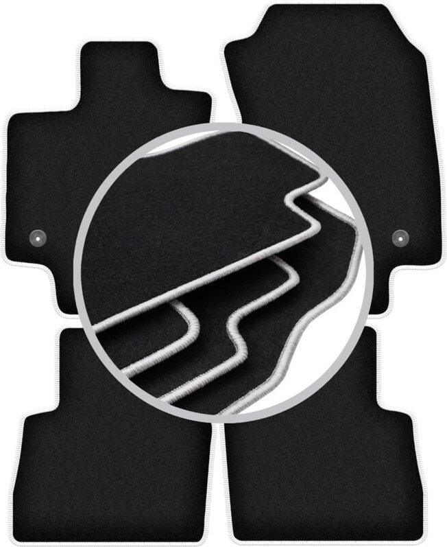 CARLUX-SILVER Autofußmatten für: Lexus NX II 0 (2021-)