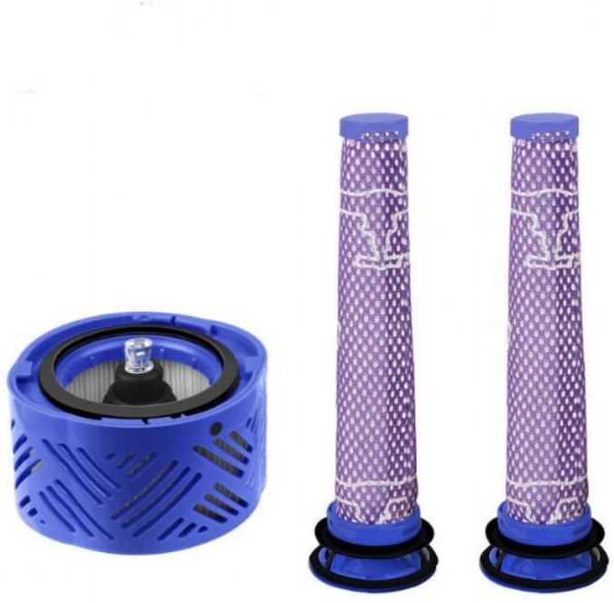 Ahlsen Staubsaugerzubehör Filter V6 Vorder- und Hinterfilterset