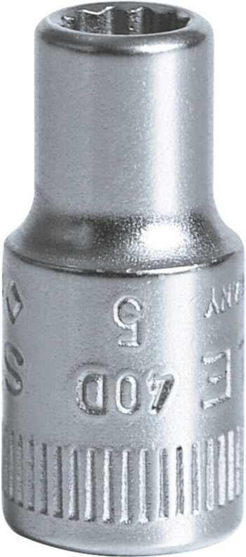 Stahlwille 40 D 5 01030005 Doppelsechskant Steckschlüsseleinsatz 5 mm 1/4" (6.3 mm)