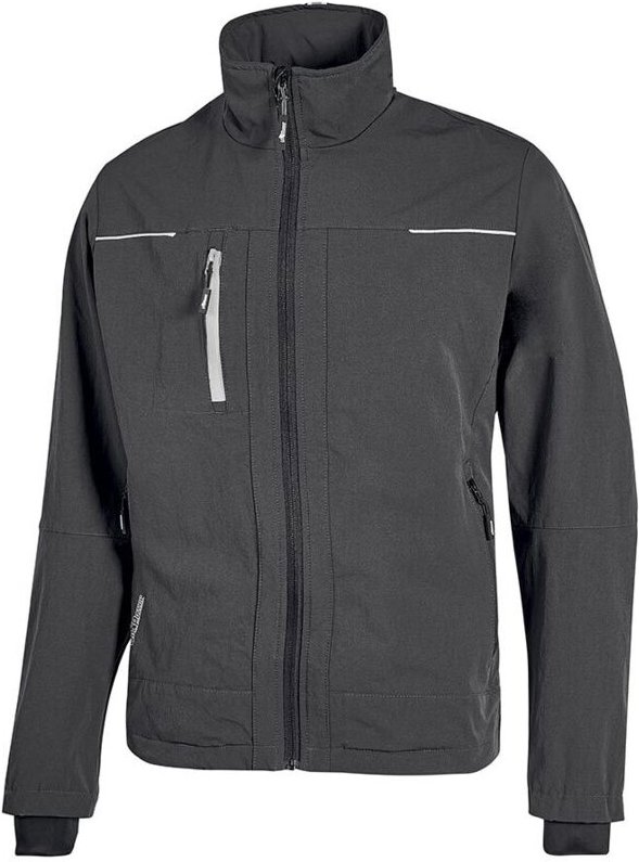 Arbeitsjacke aus Stoff PLUTON - Grau 2XL
