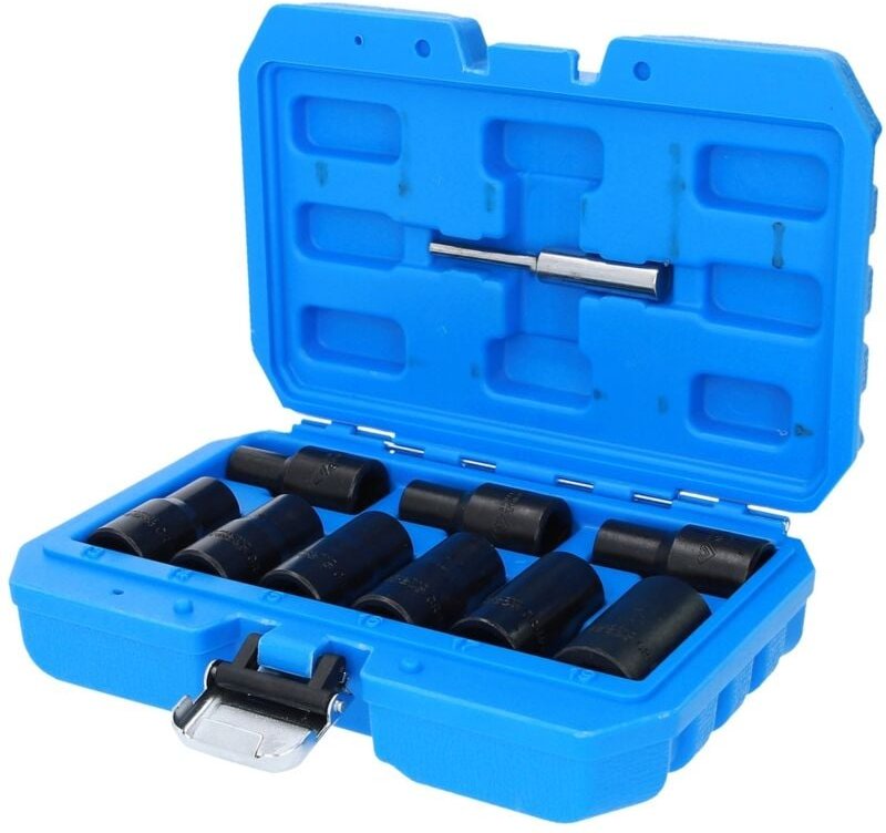 Brilliant Tools - 1/2' Spiral-Profil-Stecknuss-Satz, 10-tlg, 10 - 19mm