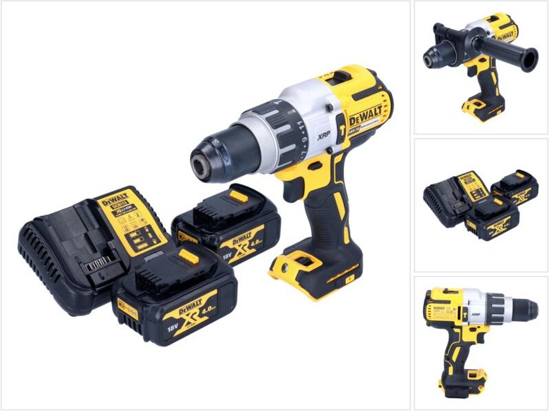 Dcd 996 M2 Akku Schlagbohrschrauber 18 v 95 Nm Brushless + 2x Akku 4,0 Ah + Ladegerät - Dewalt
