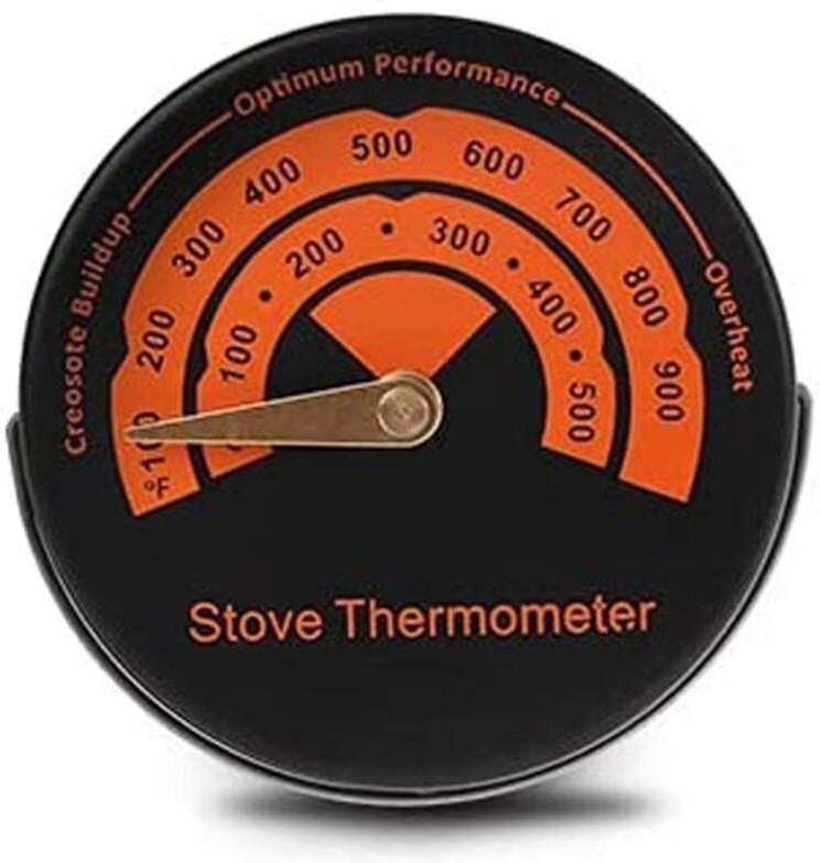 Magnetthermometer für Holzofen, Gasofen und Pelletofen