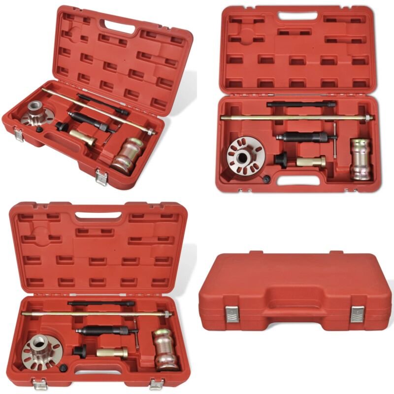 Vidaxl - Hydraulischer Radnaben-Abzieher mit Hammer 10 Tonnen - Hydraulik-Radnabenabzieher - Radnabenentferner - Autower...