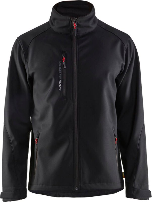 Thumbnail - Wasserdichte und winddichte Softshell-Jacke 4752 - Schwarz XS