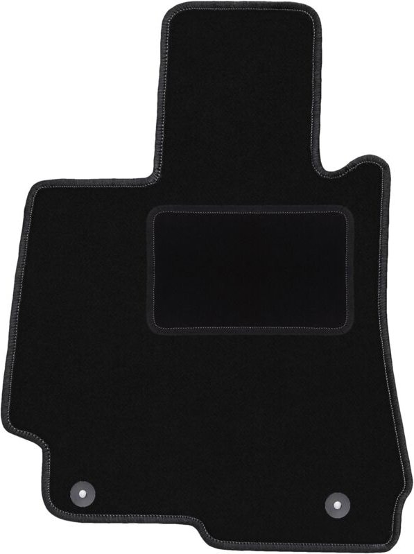 Fahrermatte schwarz für: Mercedes W221 S-Klasse Limousine kurz (2005-2013)