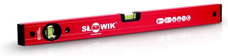 Słowik poziomnica czerwona p04 1500mm