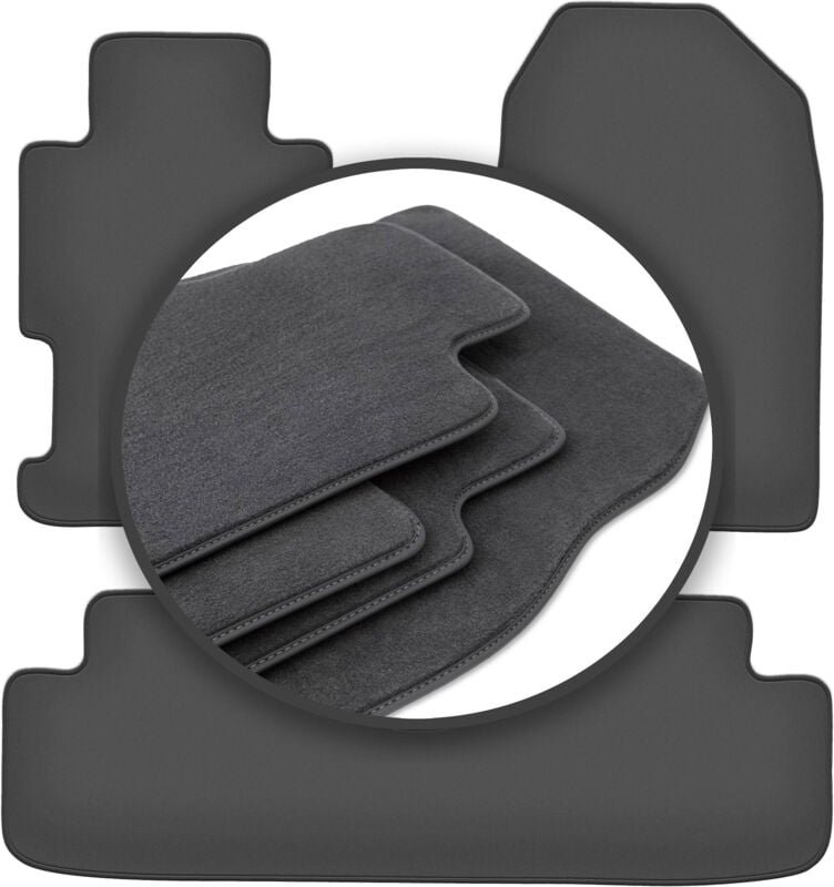 Premium Autoteppiche für: Honda Civic VII 3-Türer Schrägheck, Coupé (2001-2005)