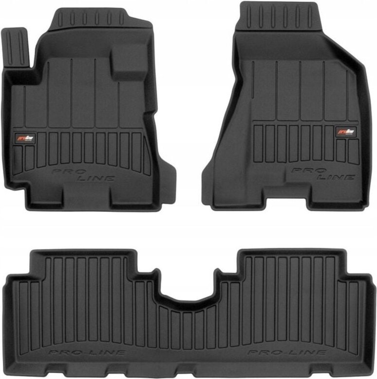 GUMMIMATTEN, EINSTIEGSMATTEN, FUSSMATTEN KIA Sportage 2 2004-2010, 3D MULDE